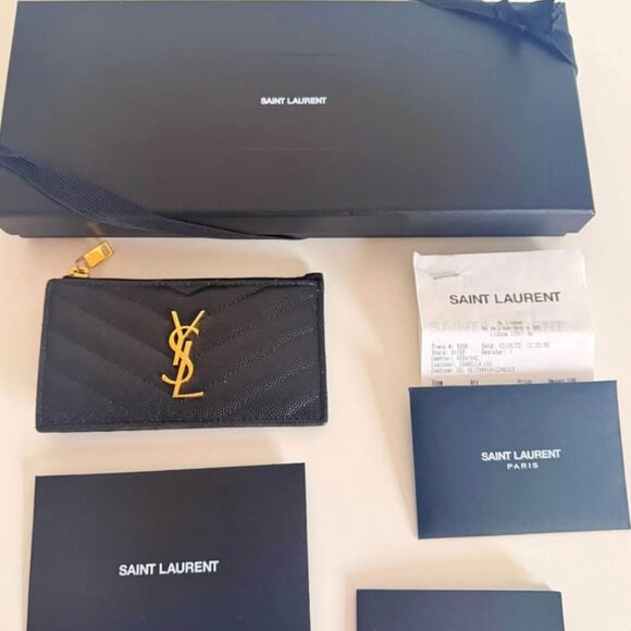 YSL Cassandre Card Holder - Picture 5 of 5